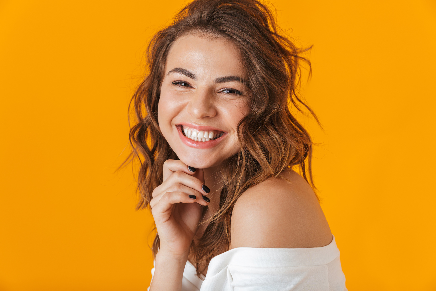 Young Girl Smiling